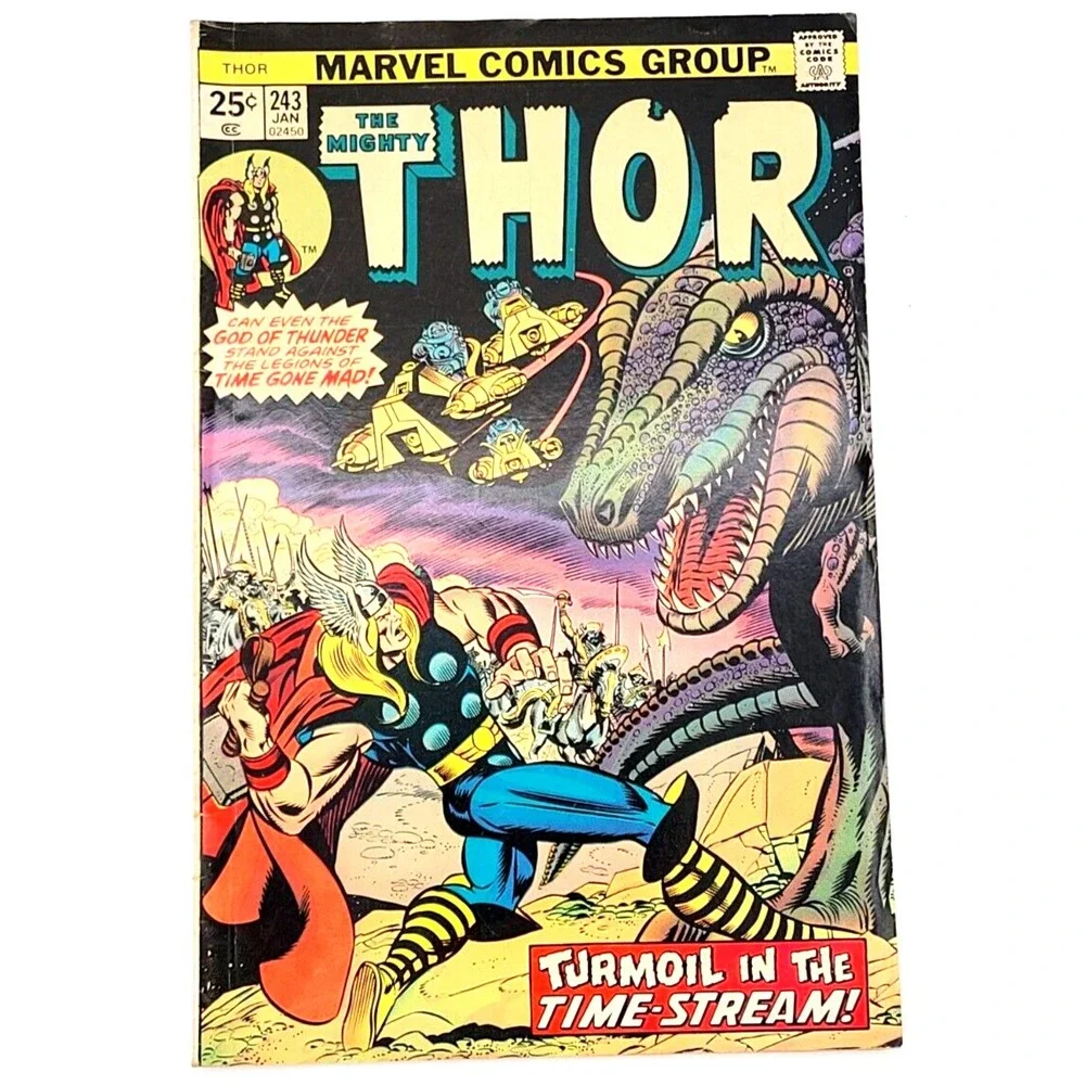 THOR #243 (1976) / FN / TIME TWISTERS 1ST‎ APPEARANCE BRONZE AGE